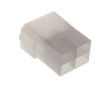 Obudowa do wsuwek 4x6.3 przewód. 2.5mm² kolor nat. poliamid PA66 OK4