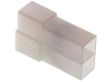 Obudowa do wsuwek 2x6.3 przewód. 2.5mm² kolor nat. poliamid PA66 OK2