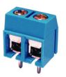 TL203v-2plc listwa zaciskowa ARK 2 pola raster 5.00mm h=10mm niebieska