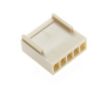 Gniazdo kablowe K402 5 PIN-owe, kolor biały, r. 2,54 mm 10 sztuk