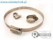 Opaska metalowa ślimakowa 12mm zakres średnic 32-50 mm stal nierdzewna
