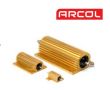 Rezystor drutowy z radiatoerm, przykręcany ARCOL 10R 25W 5% HS25 