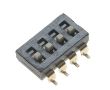Przełącznik DIP SWITCH 4 sekcje, do montażu SMD r. 2,54mm