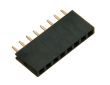 Gniazdo jednorzędowe 1x7pin, proste, r.2.54mm styki złocone 5 sztuk