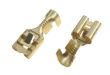 Nasuwka nieizolowana 4.3x0.8mm na przewód 0.3-1mm, z zaczepem, mosiądz, opakowanie 100 szt 