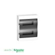 Rozdzielnica modułowa 2x12 natynkowa IP40 drzwi transparentne Easy9 EZ9E212S2S