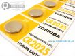 CR2025 Bateria litowa 3V CR 2025 TOSHIBA blister 5 sztuk