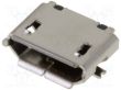Gniazdo USB B micro SMT PIN:5 V: USB 2.0 złocony ATTEND 207A-BBA0-R