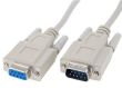 Kabel D-Sub 9pin DB-9 (gniazdo D-Sub 9pin na wtyk D-Sun 9 pin) Długośc kabla 2 mb