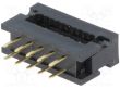AWLP10 IDC przejściowe 10PIN THT na taśmę 1,27mm 1A