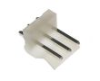 Wtyk prosty do druku 3 pin, r. 3,96mm, cynowany, kolor biały K2400-03s