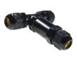 Złącze kablowe IP68 M685Tn3p kolor czarny, 24A 450VAC, T100, średnica kabla 5-9mm