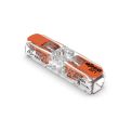 Przelotowa złączka instalacyjna z dźwignią maks. 4mm² 221-2411