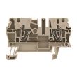 Złączka ZDU 2.5 24A 2,5mm2 ciemnobeżowa 1608510000