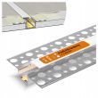 Profil LED aluminiowy do płyt GK gipsowych wpuszczany 2m